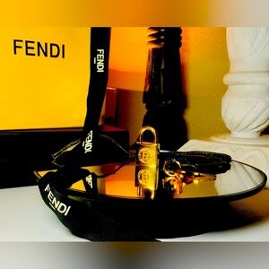 FENDI Padlock and 2 Keys Rare Find Collectible